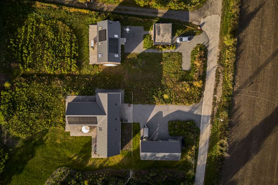 Die Ruhe kehrt ein unter einem Stahldach auf einem idyllischen Naturgrundstück, Fischerstraße 11d, 14778 Päwesin